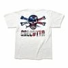 Calcutta Apparel T-Shirt Blue Flag White, Red, 2 Calcutta Apparel Red, White, Blue Flag T-shirt