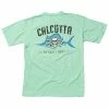 Calcutta Fish Bones Sail Short Sleeve T-Shirt