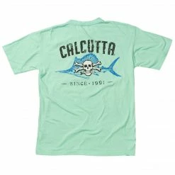 Calcutta Fish Bones Sail Short Sleeve T-Shirt