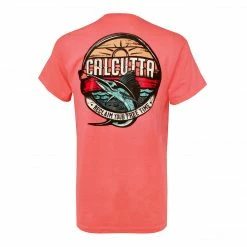 Calcutta Men's Retro Marlin T-shirt Apparel
