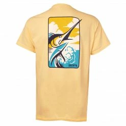 Calcutta Apparel Men's Runaway Marlin T-shirt