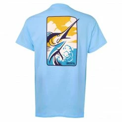 Calcutta Apparel Men's Runaway Marlin T-shirt