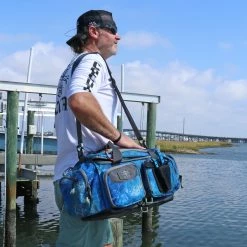 Calcutta Fishing Gear Squall 3700 Tackle Bag With Bait Binder