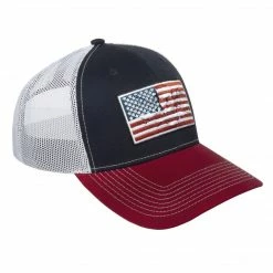 Calcutta Embossed American Flag Hat