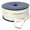 Invincible Marine Boating & Marine Anchor Line - 1/2" 3-Strand Twisted Nylon (Multiple Lengths)