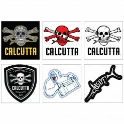 Calcutta Stickers | 6 Pack Cooler Accessories