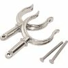 Shoreline Marine Oarlock Horns Chrome Zamak