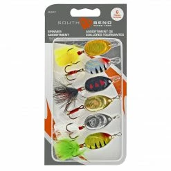 South Bend Fishing Gear Lunker Spinner Kit - 6 Pack