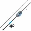 Ready2Fish Salt Just Add Bait Combo - Surf Spinning Fishing Gear