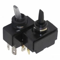 Shoreline Marine Toggle Switches - Brass & Plastic