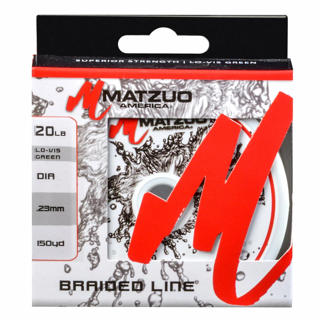 Matzuo Fishing Gear Line Braided 4 Matzuo Fishing Gear Braided Line
