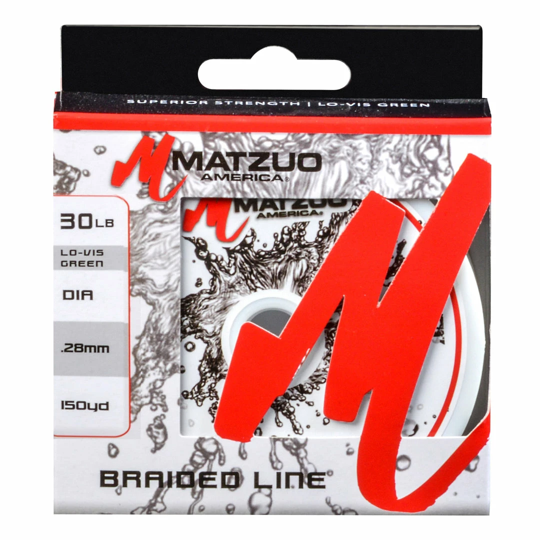 Matzuo Fishing Gear Line Braided 6 Matzuo Fishing Gear Braided Line