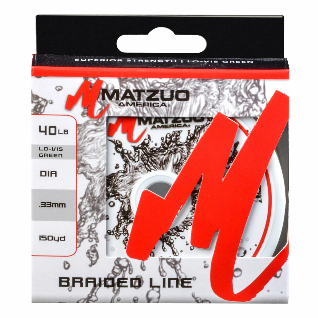 Matzuo Fishing Gear Line Braided 8 Matzuo Fishing Gear Braided Line