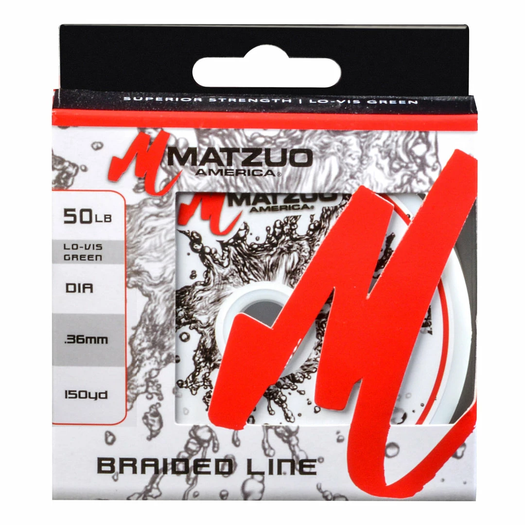 Matzuo Fishing Gear Line Braided 5 Matzuo Fishing Gear Braided Line