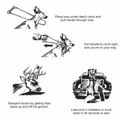 HQ Outfitters Glenn's Deer Handle