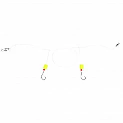 Sea Striker Double Drop Pompano Rig With Fluorocarbon & Circle Hooks Fishing Gear