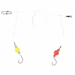 Sea Striker Fishing Gear Double Drop Spot, Kingfish, Pompano Rig With Fluorocarbon And Circle Hooks