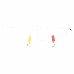 Sea Striker Fishing Gear Double Drop Spot & Kingfish Rig With Fluorocarbon & Circle Hooks