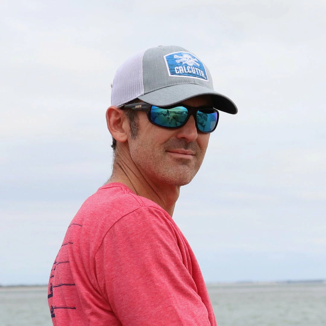 Calcutta Hat Watery Patch 6 Calcutta Watery Patch Hat