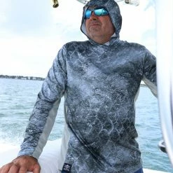 Calcutta Apparel Men's Long Sleeve Performance Hoodie - Mossy Oak® Cloudbank