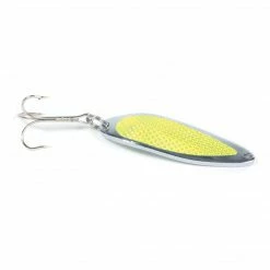 Sea Striker Fishing Gear Nickel Plated Casting Spoons With Reflective Prism