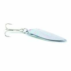 Sea Striker Fishing Gear Nickel Plated Casting Spoons With Reflective Prism
