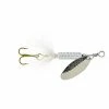 Ready2Fish Inline Spinner Lure - White Scale Fishing Gear