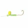 Sea Striker Snelled Wide Gap Hook - Chartreuse Fishing Gear