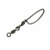 Krok Stainless Steel Snap Swivels Large Pack Fishing Gear