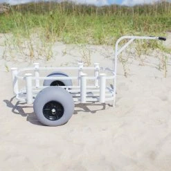 Sea Striker Fishing Gear Balloon Tire Surf And Beach Cart